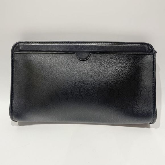 Dior Clutch Honeycomb Logo Plate  Pouch Christian - Picture 1 of 13